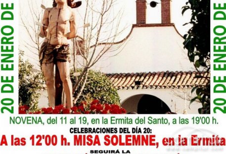 Todo preparado para la celebración de San Sebastián en Fuente Obejuna 