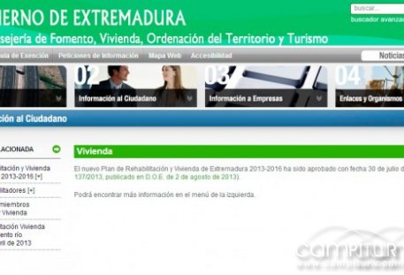 Ampliado el plazo para solicitar el Programa de Rehabilitación de Vivienda 