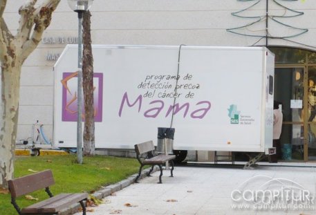 La Unidad Móvil de Mamografías del SES visita la Campiña Sur 