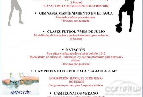 Programación Deportiva verano 2014 de Llerena 