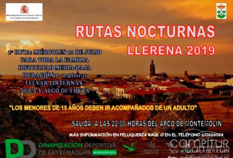 Rutas Nocturnas Llerena 2019